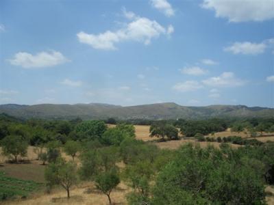Finca mit Panoramablick auf die Berge