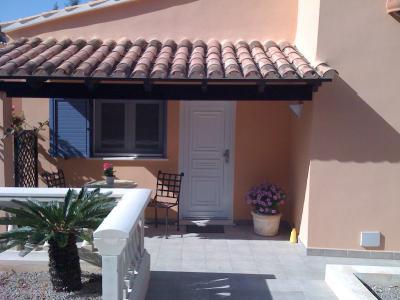 Villa Colonia de Sant Pere mit Meerblick in Hanglage