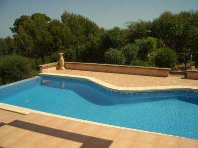 Luxuxchalet  mit  fantastischem Meer ,-Panoramablick auf die Bucht von Alcudia
