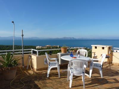 Concha Vista Mar Reihenhaus mit spektakularen Meerblick in Betlem bis 5 Personen