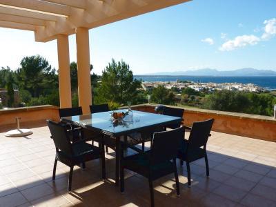 Luxuxchalet  mit  fantastischem Meer ,-Panoramablick auf die Bucht von Alcudia