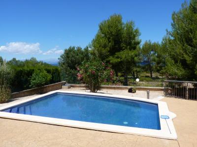 Luxusvilla mit Pool mit Meerblick im Naturschutzgebiet bis 6 Personen