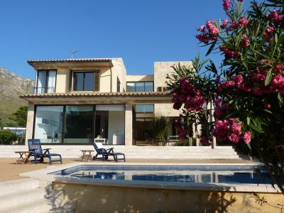 Luxusvilla en el Natura mit Pool mit Meerblick im Naturschutzgebiet bis 6 Personen